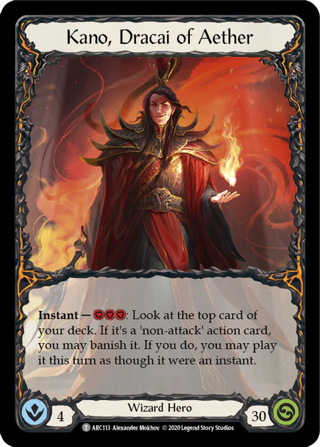 Azalea, Ace in the Hole // Kano, Dracai of Aether [U-ARC038 // U-ARC113] (Arcane Rising Unlimited) - Image 2