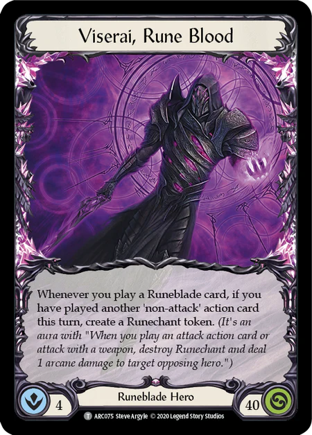 Azalea, Ace in the Hole // Viserai, Rune Blood [U-ARC038 // U-ARC075] (Arcane Rising Unlimited) - Image 2
