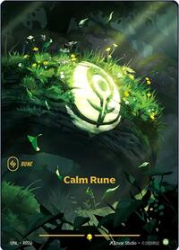 Calm Rune (Alternate Art) [Unleashed]