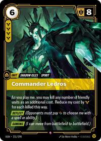 Commander Ledros [Origins]