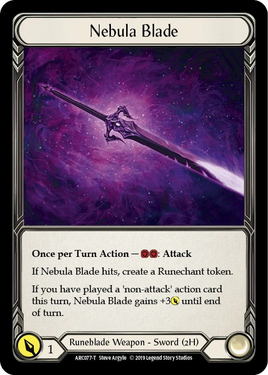 Dash, Inventor Extraordinaire // Nebula Blade [ARC001 // ARC077] (Arcane Rising) - Image 2
