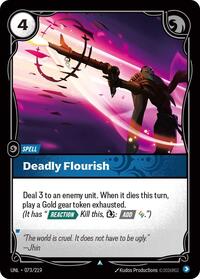 Deadly Flourish [Unleashed]