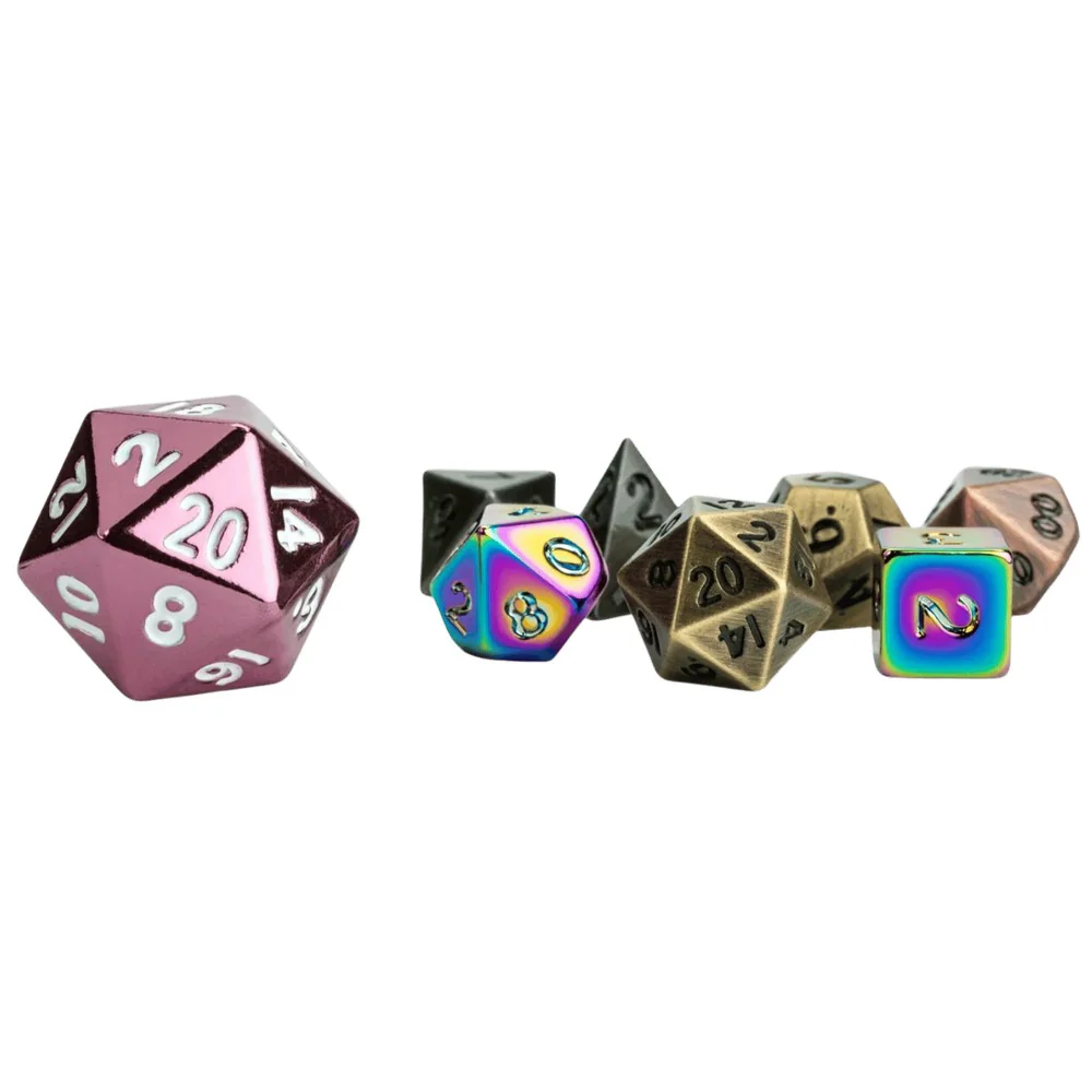 Fanroll: Mystery Misfit Mini Metal Polyhedral Dice Set - Image 4
