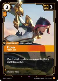Fiora - Peerless [Spiritforged]