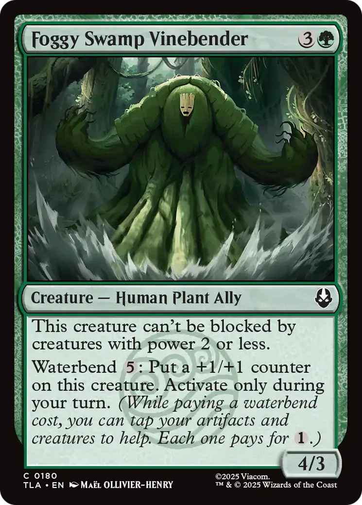Foggy Swamp Vinebender [Avatar: The Last Airbender]