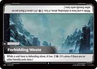 Forbidding Waste [Unleashed]
