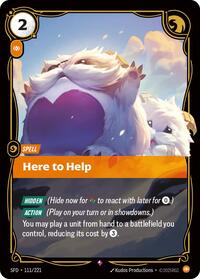 Here to Help [Spiritforged]