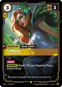 LeBlanc - Fragmented (Alternate Art) [Unleashed]