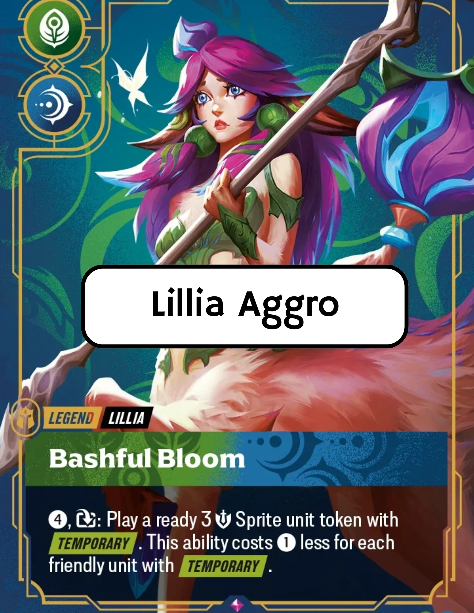 Lillia Aggro [Riftbound Custom Deck]