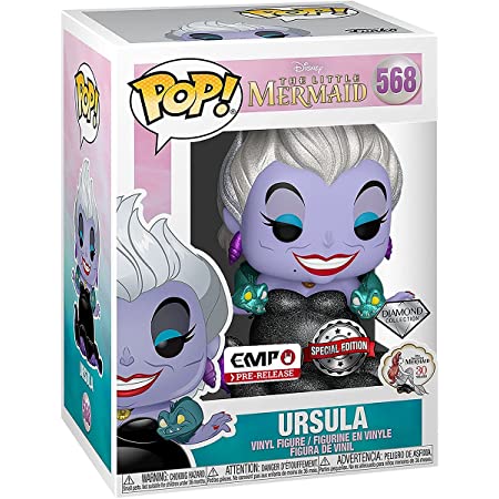 Little Mermaid - Ursula (w/ Eels) Diamond Collection Pop! 568