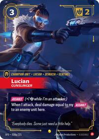 Lucian - Gunslinger (Alternate Art) [Spiritforged]