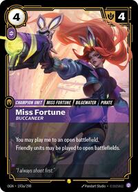 Miss Fortune - Buccaneer (Alternate Art) [Origins]