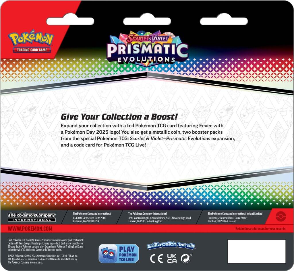 PKM 2-Pack Blister - S&V Prismatic Evolutions - Image 2