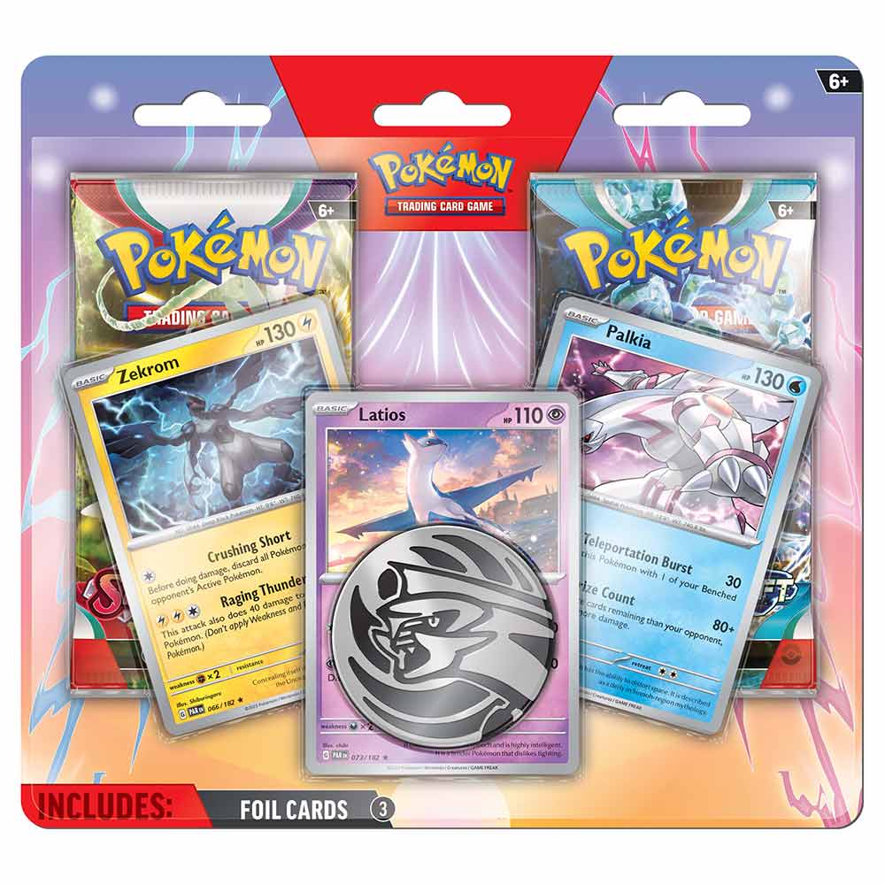 PKM Enhanced 2-Pack Blister - (Zekrom, Latios & Palkia)