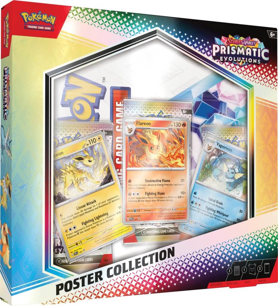 PKM S&V Prismatic Evolutions - Poster Collection