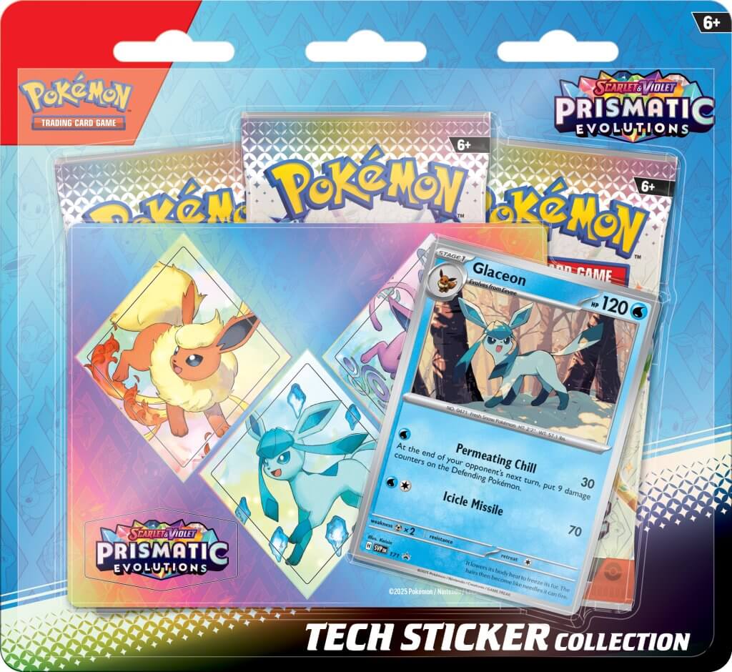 PKM S&V Prismatic Evolutions - Tech Sticker Collection