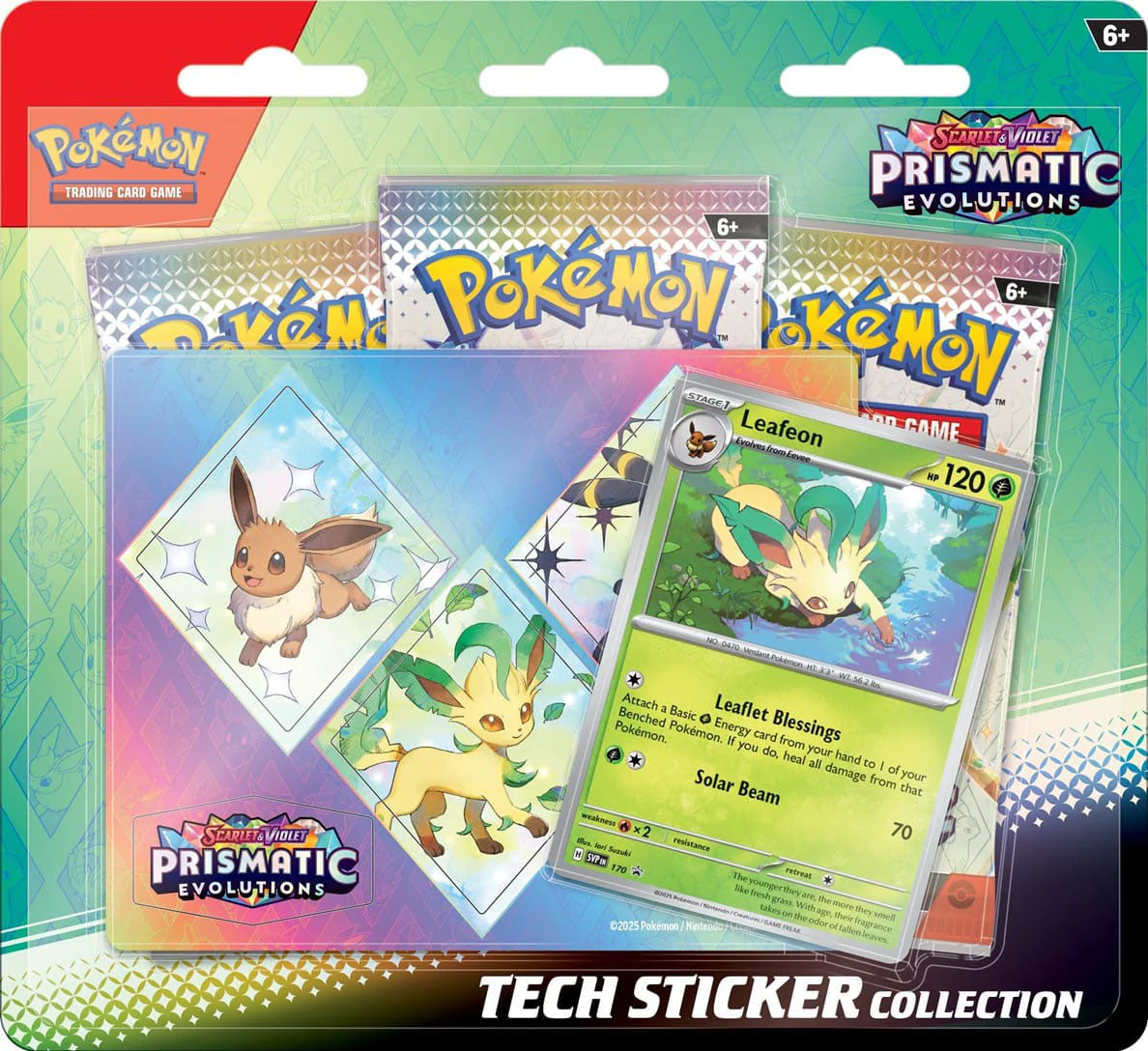 PKM S&V Prismatic Evolutions - Tech Sticker Collection - Image 2
