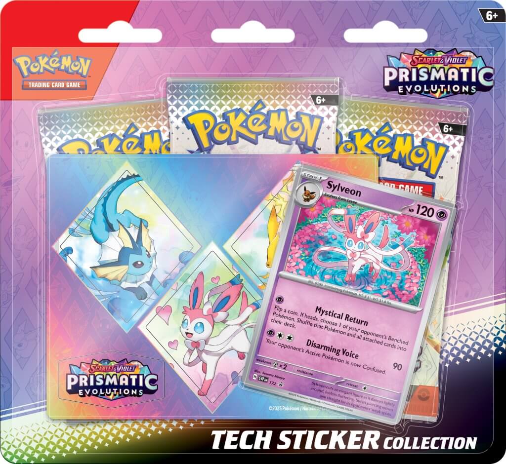 PKM S&V Prismatic Evolutions - Tech Sticker Collection - Image 3