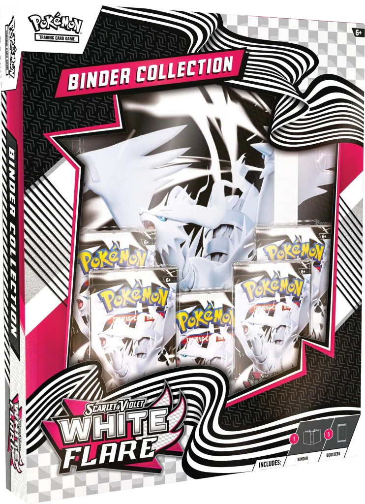 PKM S&V - White Flare Binder Collection