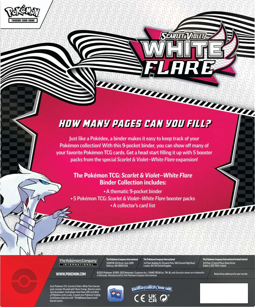 PKM S&V - White Flare Binder Collection - Image 2