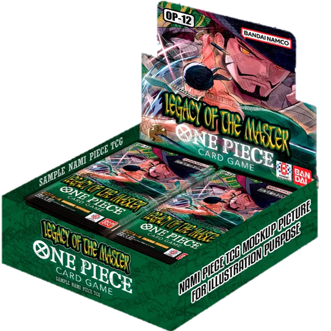 One Piece Card Game: Booster Display – Legacy Of The Master [OP-12]