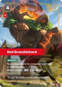 Red Brambleback (Alternate Art) [Unleashed]