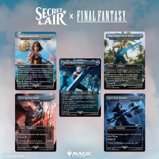 Secret Lair: Drop Series - Secret Lair x Final Fantasy: Weapons EN NON-FOIL