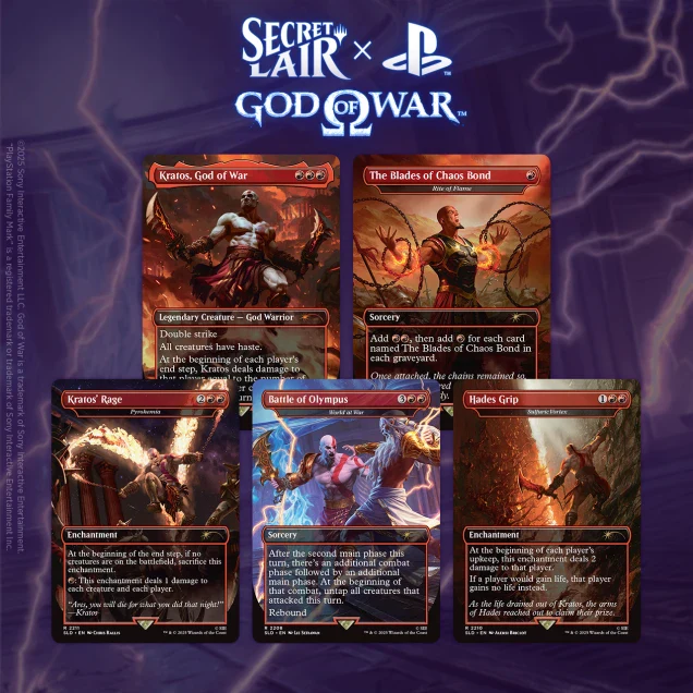 Secret Lair x God of War: Greek (non-foil)