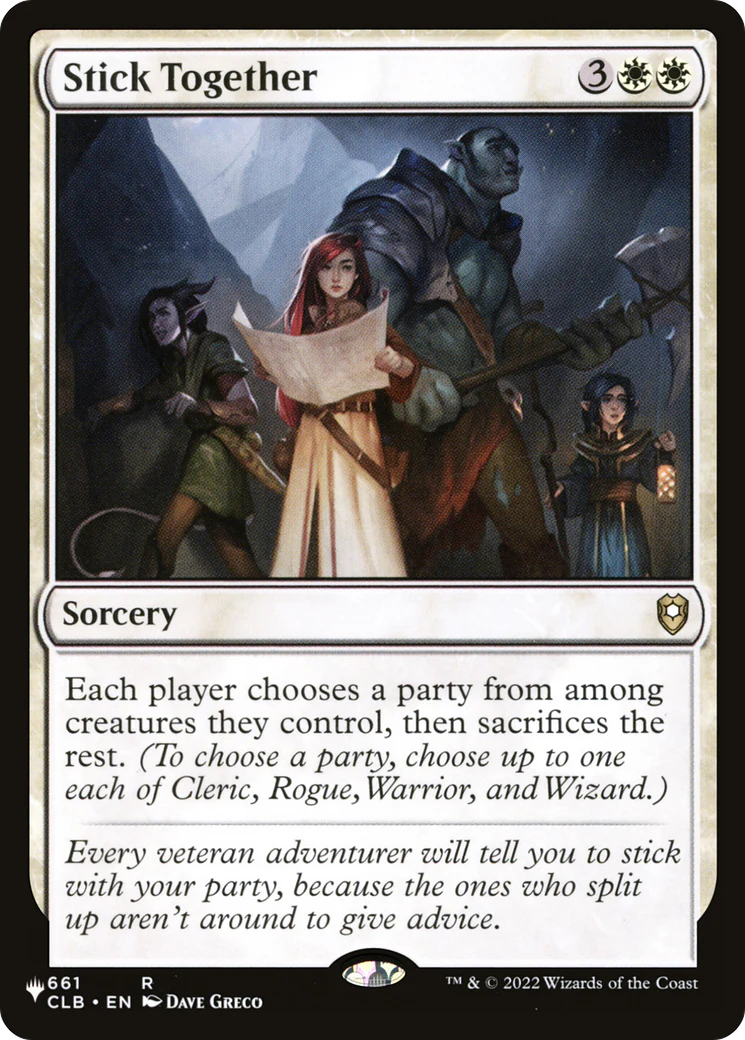 Stick Together (CLB) [The List]