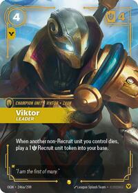 Viktor - Leader (Alternate Art) [Origins]