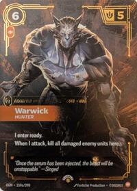 Warwick - Hunter [Riftbound Promotional Cards]